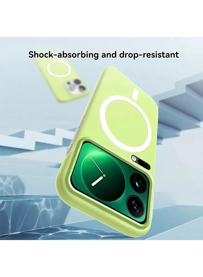 Case for Xiaomi 17 Pro Max，Jelly color, Supports magnetic charging, Silicone touch sensation, Soft silicone material, Anti fingerprint,Xiaomi 17 Pro Max back cover - Image 5